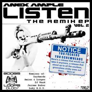 Anex Ample - Listen - The Remix Ep Vol. 2 album cover