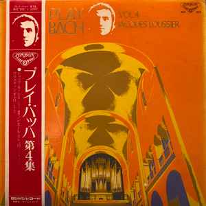 Jacques Loussier - Play Bach Vol.4 album cover