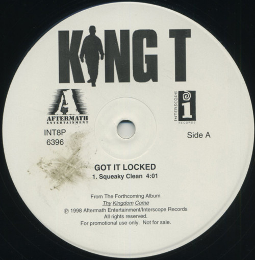 King T – Got It Locked (1998, Vinyl) - Discogs