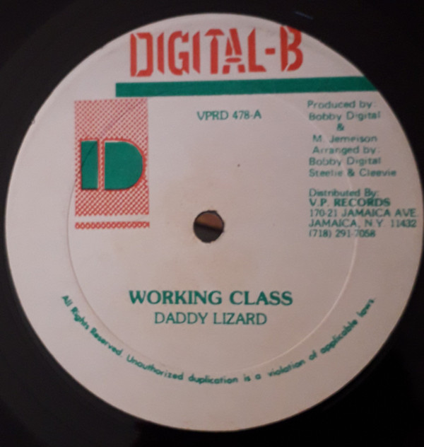 ladda ner album Daddy Lizard, Tuffest - Working Class DJ Government