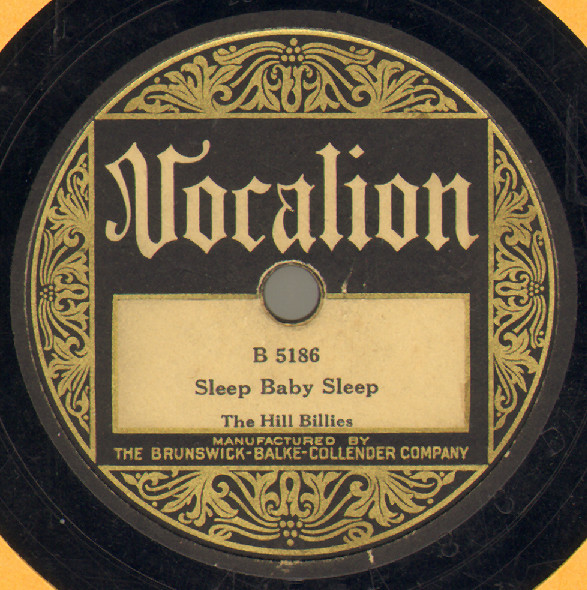 ladda ner album The Hill Billies - Darling Nellie Gray Sleep Baby Sleep