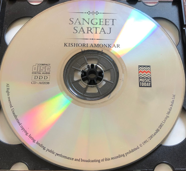 lataa albumi Kishori Amonkar - Sangeet Sartaj Volume 1 2