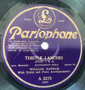 William Hannah - Thistle Lancers / Scottish Memories album cover