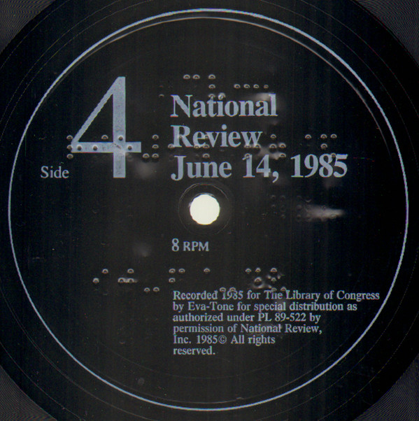 télécharger l'album Download Unknown Artist - National Review June 14 1985 album