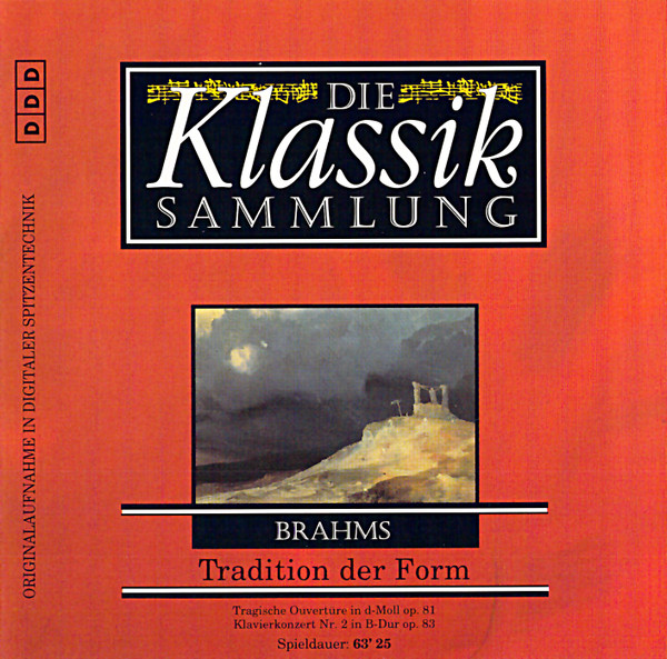 baixar álbum Brahms - Die Klassiksammlung 63 Brahms Tradition Der Form