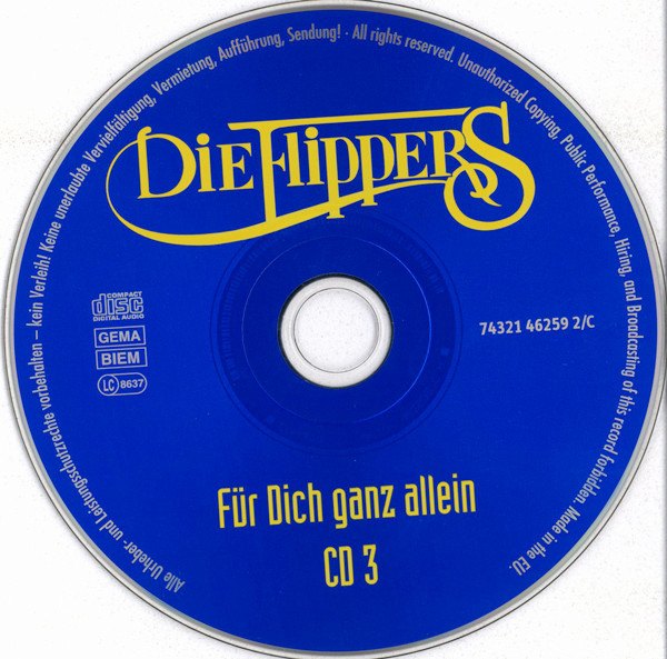 baixar álbum Die Flippers - Für Dich Ganz Allein