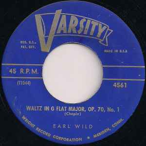 Earl Wild - Waltz In G Flat Major, Op. 70, No. 1 album cover