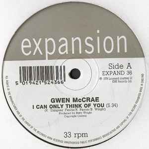 I Can Only Think Of You / All This Love That I'm Givin' / 90% Of Me Is You  - Gwen McCrae