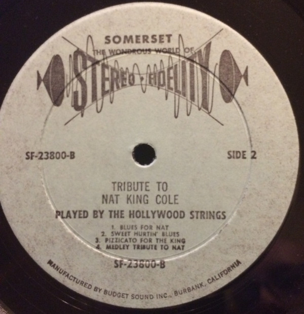 télécharger l'album The Hollywood Strings - I Remember Nat King Cole