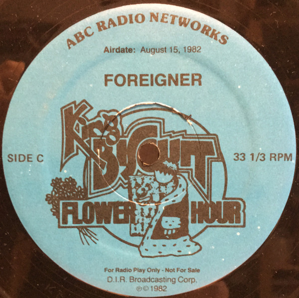 UFO / Foreigner – King Biscuit Flower Hour (1982, Vinyl) - Discogs