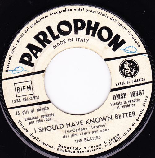 descargar álbum The Beatles - I Should Have Known Better Tell Me Why