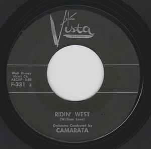 Toots Camarata And His Orchestra -  Ridin' West / Trudie album cover
