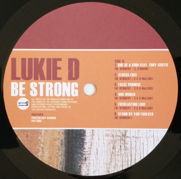 lataa albumi Lukie D - Be Strong