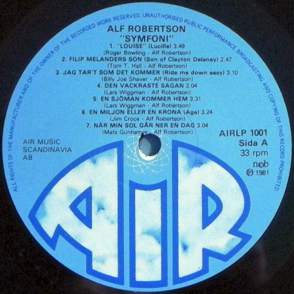lataa albumi Alf Robertson - Symfoni