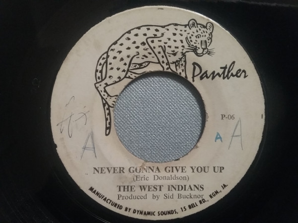 ladda ner album The West Indians - Never Gonna Give You Up