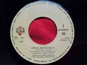 Fred Schneider & The Shake Society - Monster (Disco Monstruo) album cover