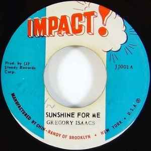 Gregory Isaacs – Sunshine For Me (Vinyl) - Discogs