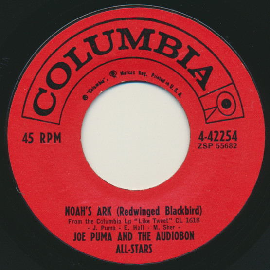 Joe – Noah's Ark (Redwinged Blackbird) / Panic In The (1961, Vinyl) -