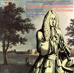 Various - Musik Für Oboe, Englischhorn Und Klavier album cover