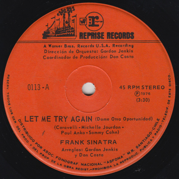 baixar álbum Frank Sinatra - Let Me Try Again Bad Bad Leroy Brown