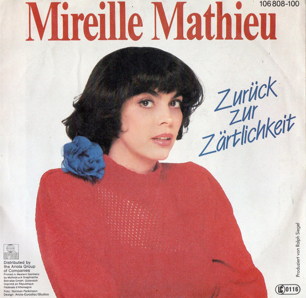 baixar álbum Mireille Mathieu - Zurück Zur Zärtlichkeit