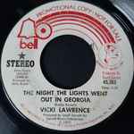 Cover of The Night The Lights Went Out In Georgia, 1973, Vinyl