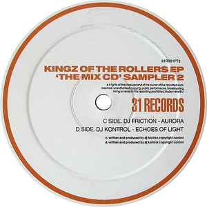 DJ Friction - Kingz Of The Rollers EP 'The Mix CD' Sampler 2 album cover