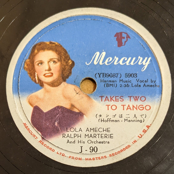 baixar álbum Lola Ameche, Ralph Marterie And His Orchestra - Takes Two To Tango Dont Let The Stars Get In Your Eyes