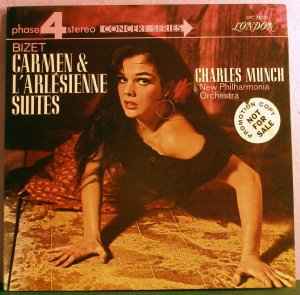 Carmen & L'Arlésienne Suites (Vinyl, LP) for sale