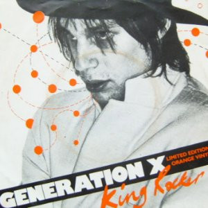 Generation X – King Rocker (1979, Red, Vinyl) - Discogs