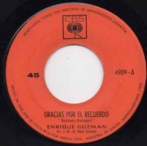 Enrique Guzmán - Gracias Por El Recuerdo album cover