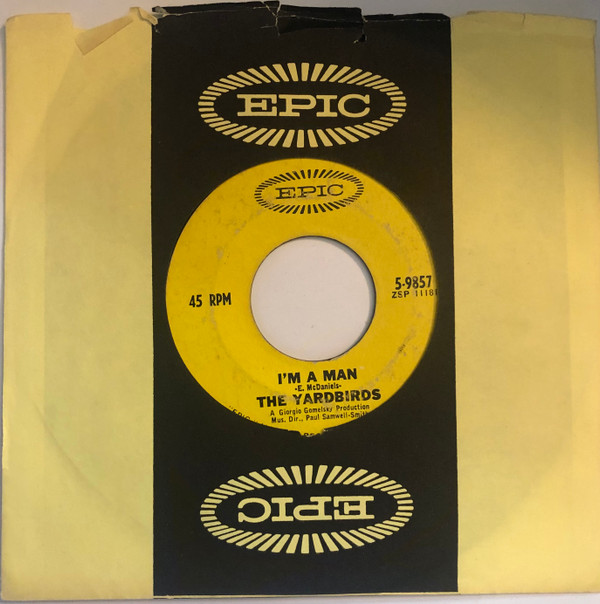 The Yardbirds - I'm A Man | Epic (5-9857) - 3