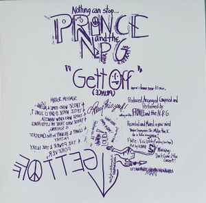 Prince - Gett Off album cover
