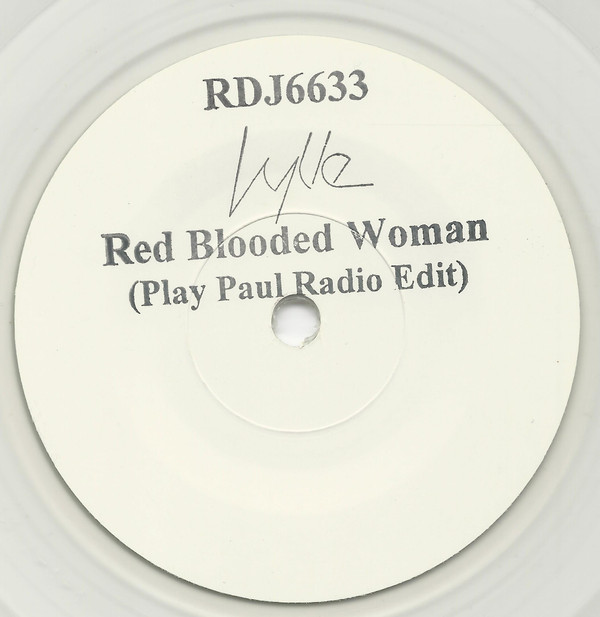 last ned album Kylie - Red Blooded Woman Play Paul Radio Edit