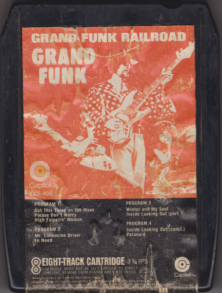 Grand Funk Railroad – Grand Funk (8-Track Cartridge) - Discogs