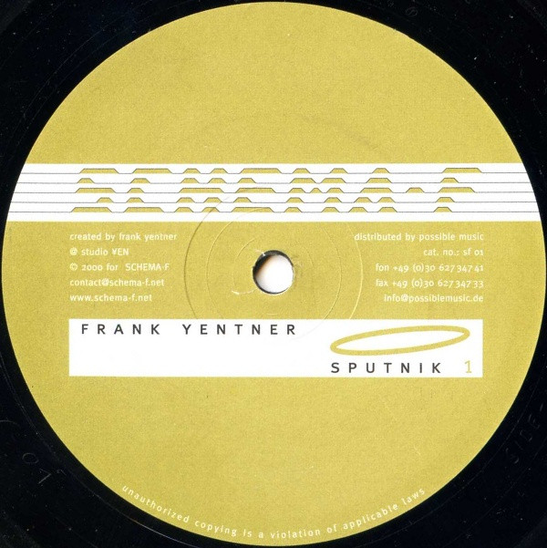 descargar álbum Frank Yentner - Sputnik 1