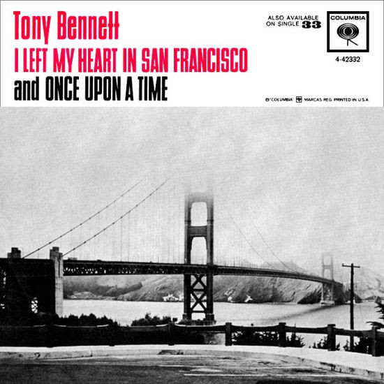 Tony Bennett – I Left My Heart In San Francisco (1962, Bridgeport