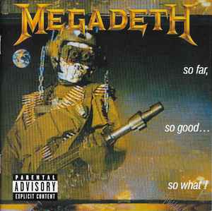 Megadeth - So Far, So Good... So What! album cover