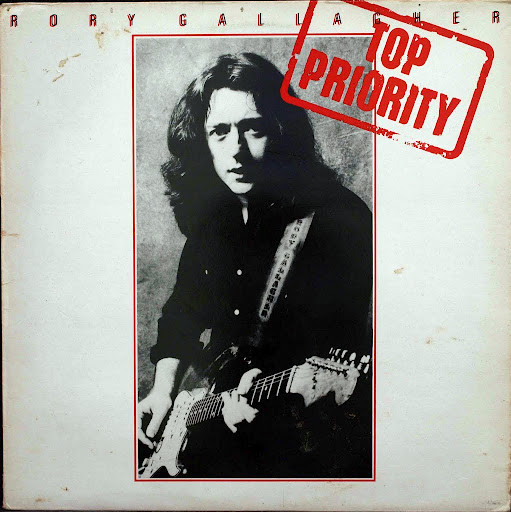 Rory Gallagher – Top Priority (1979, Red cover text, Vinyl) - Discogs