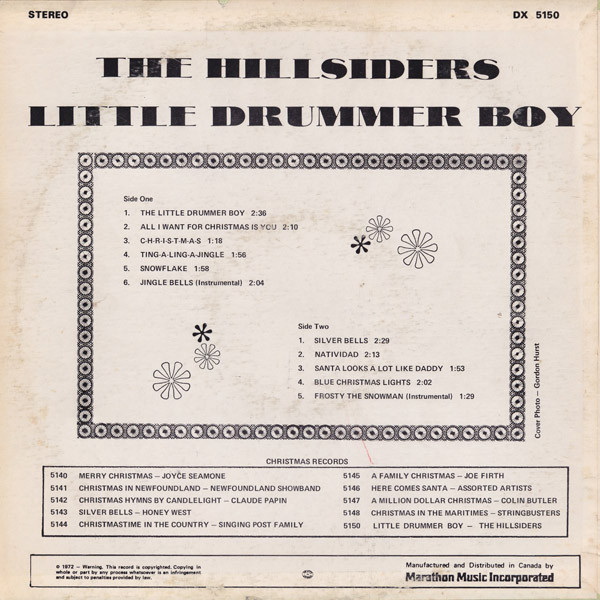 baixar álbum The Hillsiders - Little Drummer Boy