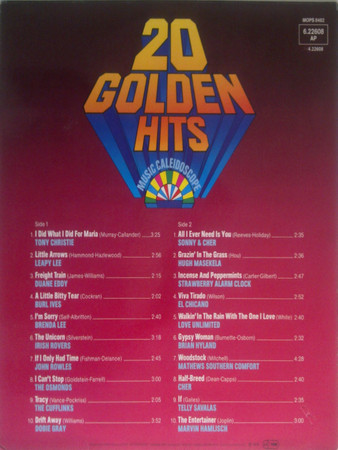 descargar álbum Various - Music Caleidoscope 20 Golden Hits