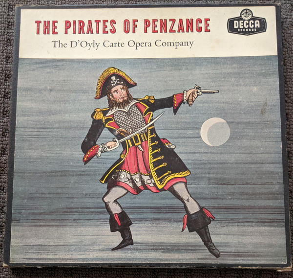 Gilbert And Sullivan, The D'Oyly Carte Opera Company, Isidore Godfrey,  Royal Philharmonic Orchestra – The Pirates Of Penzance (1968, Vinyl) -  Discogs