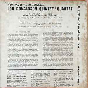 Lou Donaldson - New Faces – New Sounds