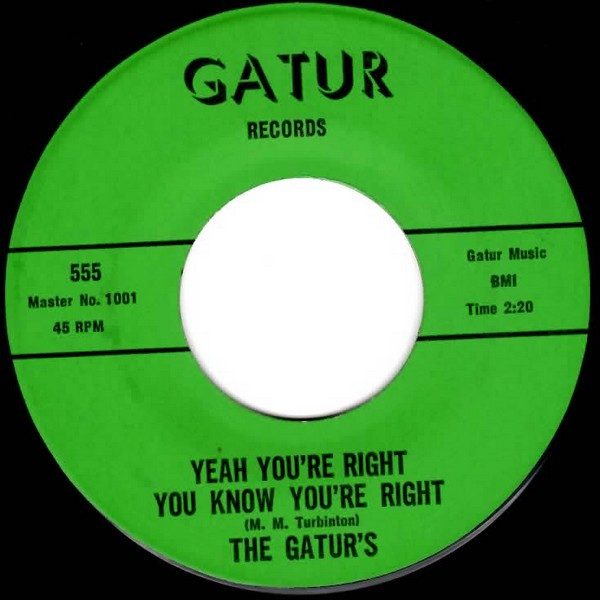 Album herunterladen The Gatur's - A Hunk Of Funk Yeah Youre Right You Know Youre Right