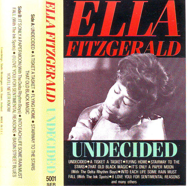 télécharger l'album Ella Fitzgerald - Undecided