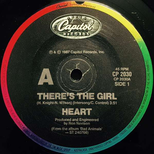 Heart - There's The Girl | Releases | Discogs