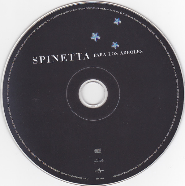 Spinetta – Para Los Árboles (2003, CD) - Discogs