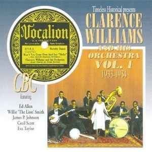 Clarence Williams And His Orchestra - Vol. 1, 1933-1934 album cover