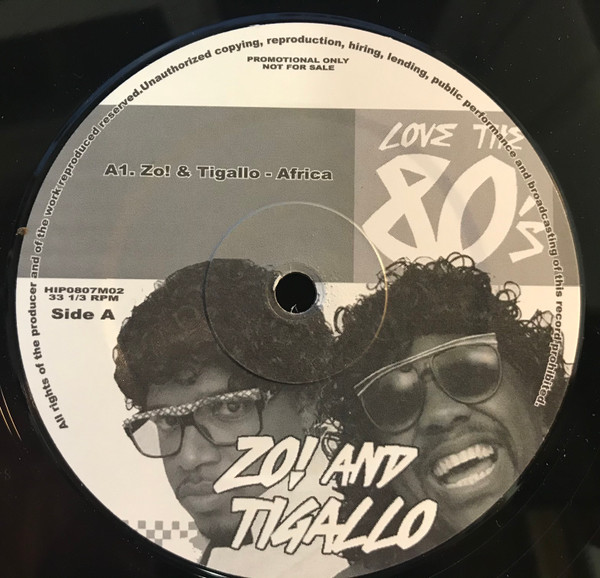 Zo! And Tigallo – Love The 80's (Vinyl) - Discogs