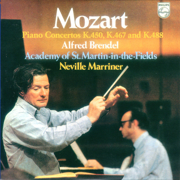 Album herunterladen Mozart Alfred Brendel, Academy Of St MartinintheFields, Neville Marriner - Piano Concertos K450 K467 And K488